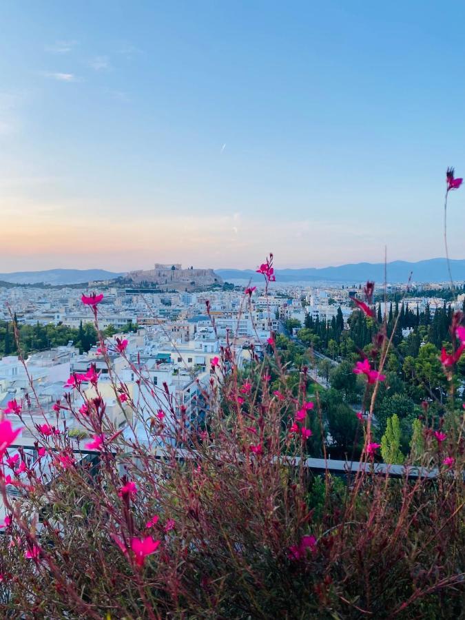 Acropolis Residence #Rooftop#360-Degree City Views #Unoblu Aten Exteriör bild