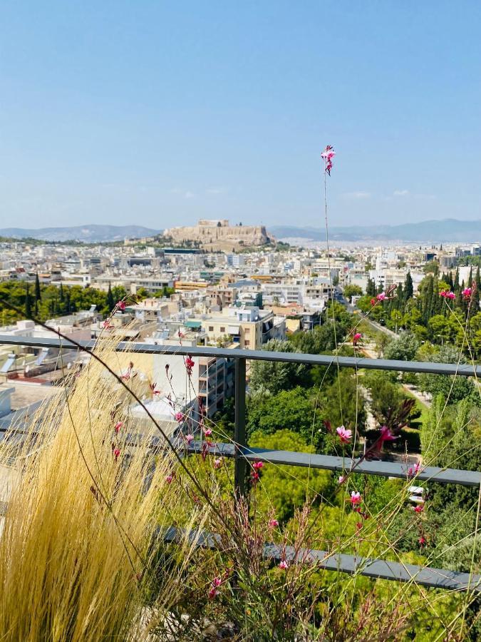 Acropolis Residence #Rooftop#360-Degree City Views #Unoblu Aten Exteriör bild